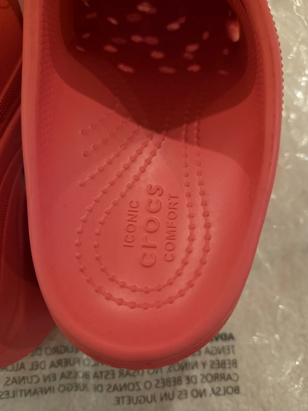 NEW Crocs Siren Platform Clog Coral Pink W7 NWT Chunky Heel